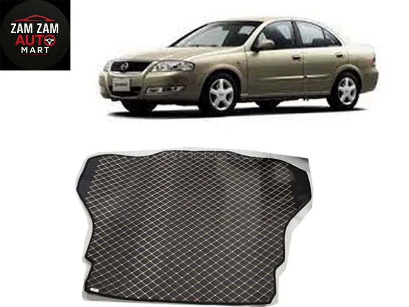 Nissan Sunny 7D Trunk Mat - Model 2005-2010 Image-1