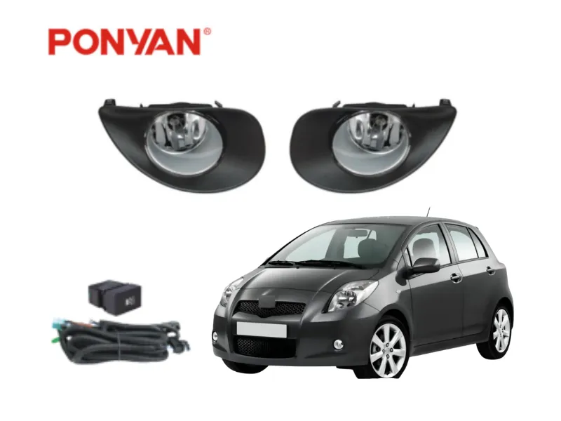 Toyota Vitz Fog Lamps 2006–2008 | Ponyan LF-V-TY014 | OEM Style Car Fog Lights Image-1