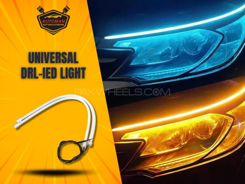 Universal DRL Light – Super Bright Waterproof Daytime Running Light | Automanpk Image-1