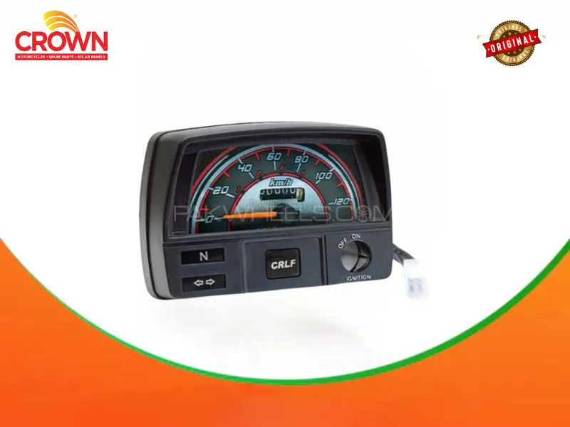 Crown Meter Complete for 70cc Motorcycles (CD70 Euro2) Image-1
