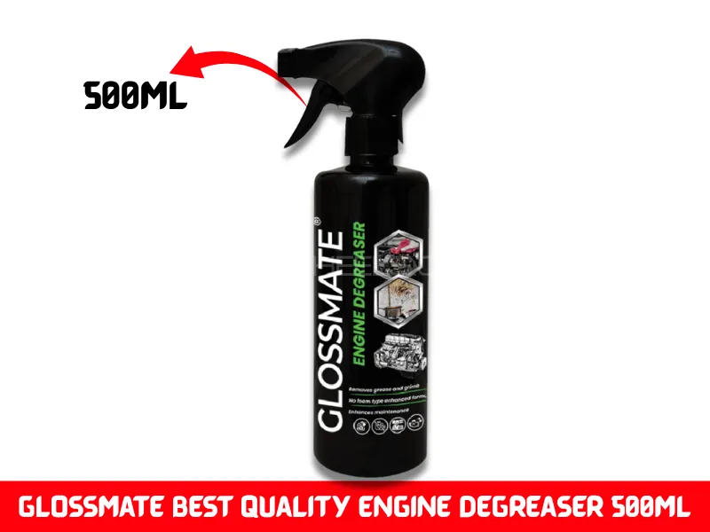 Glossmate Best Quality Engine Degreaser 500ML | to Removes Grease and Grime use Engine Degreaser Image-1