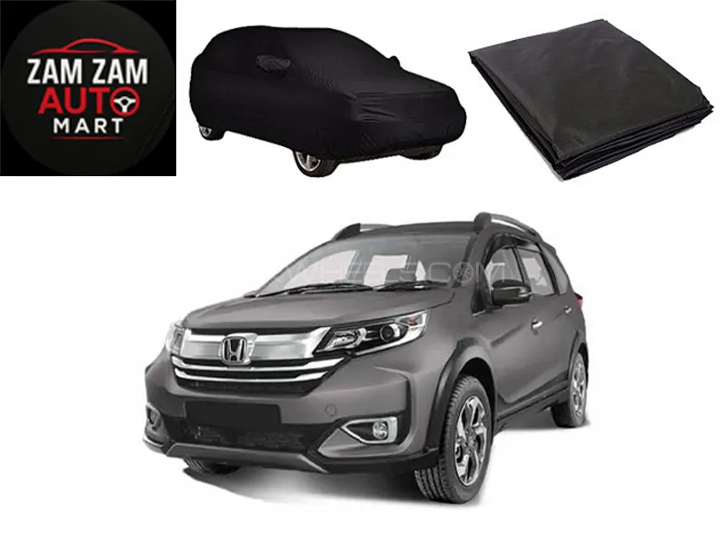 Honda BR-V Model 2020-2025 High Quality Black Coated Top Cover Image-1