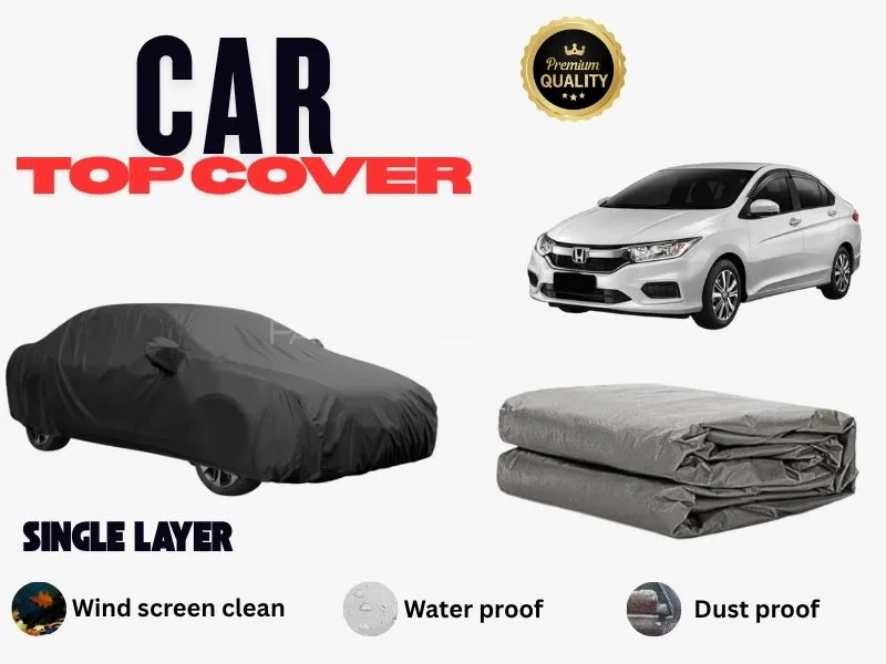 Honda City 2021–2025 (7th Generation, All Variants) | Parachute Car Top Cover | Waterproof & Dust Pr Image-1