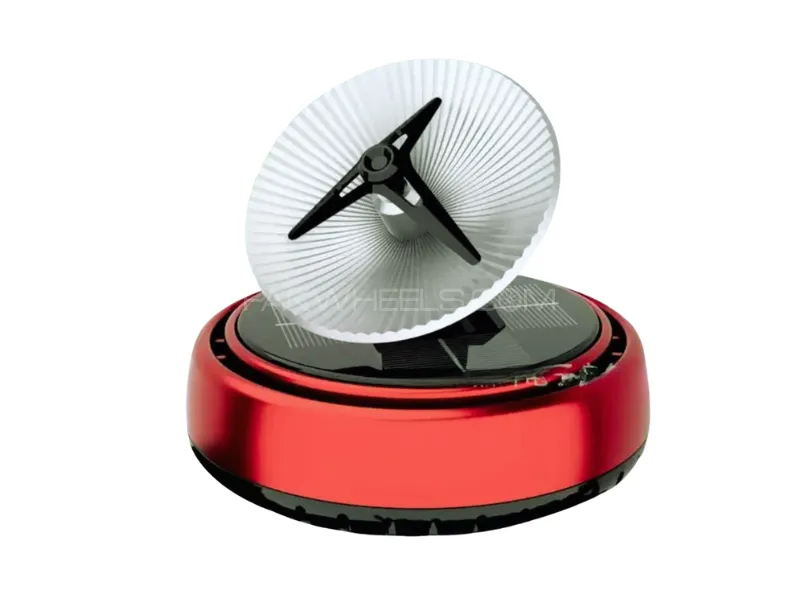 Rotating | Solar Powered | Car Air Diffuser | Purifier with | Radiolocator Design Image-1