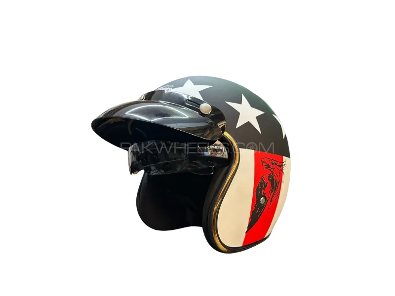 Super Air SP-510 Open Face Helmet – DOT Approved | Large Image-1