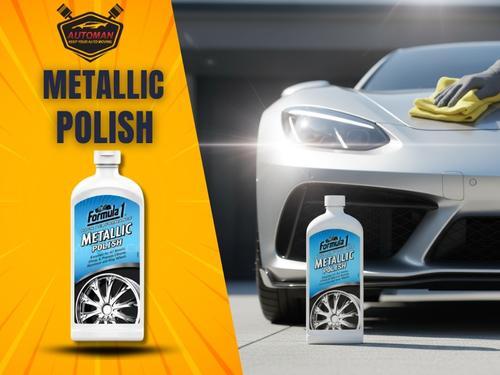 Formula 1 Metallic Polish – 473ml | Premium Metal Restorer & Protector for Cars | Automanpk Formula 1 Metallic Polish – 473ml | Premium Metal Restorer & Protector for Cars | Automanpk