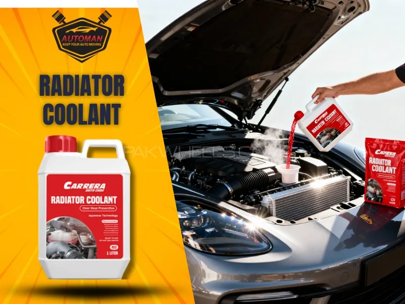 Carrera Coolant 1 Liter Red – High-Performance Engine Coolant for Optimal Temperature Control Image-1