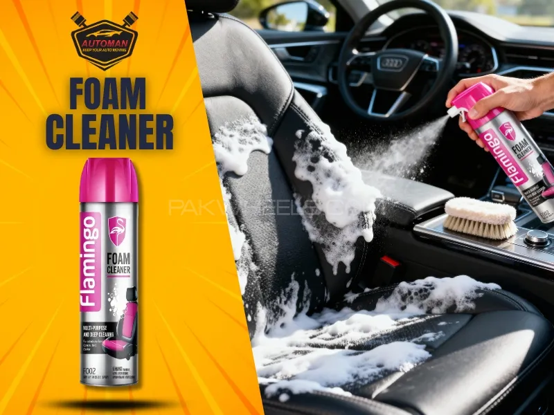 Flamingo Foam Cleaner – Powerful, Gentle, & Effortless Cleaning! Image-1