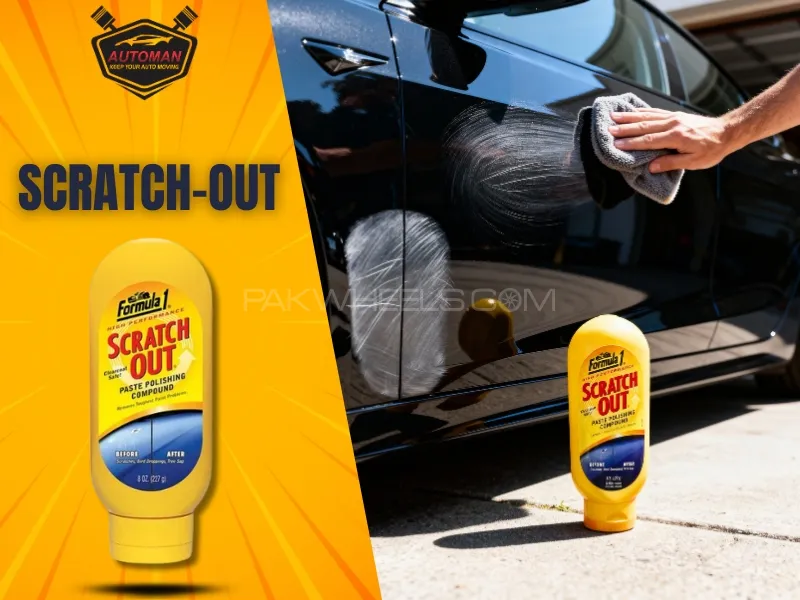 "Formula 1 Scratch & Swirl Remover – 207 ml – Professional Car Paint Scratch Repair & Polish" Image-1
