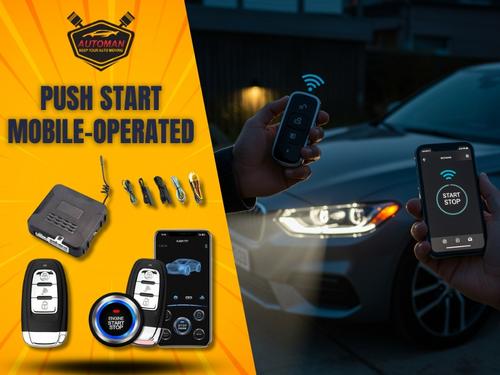 Universal Push Start System for Cars – Auto Ignition, Mobile App & Remote Control  | Automanpk Universal Push Start System for Cars – Auto Ignition, Mobile App & Remote Control  | Automanpk