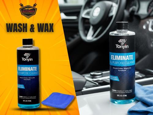 Tonyin All Purpose Cleaner – Multi-Surface Car Interior & Cleaner + MicroFiber cloth | Automanpk Tonyin All Purpose Cleaner – Multi-Surface Car Interior & Cleaner + MicroFiber cloth | Automanpk