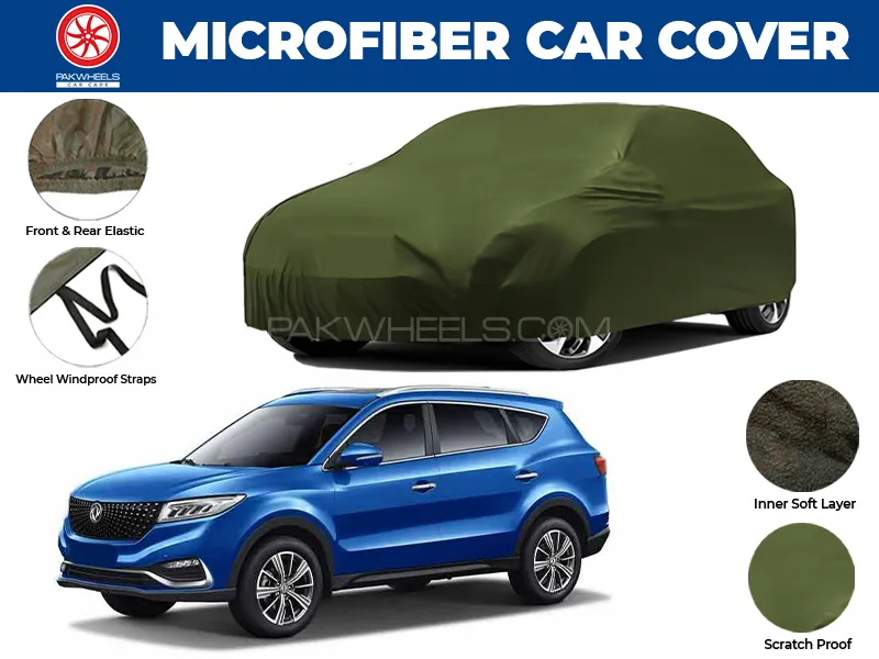 DFSK Glory 580 Pro Microfiber 2018-2025 | Water Repellent and Anti Scratch Microfiber Car Top Cover Image-1