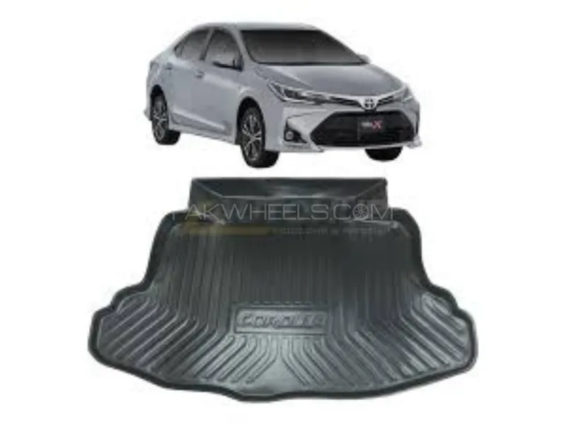 Toyota Corolla 2020 2025 Car Trunk Matt Tray Plastic Imported 100% Quality  Image-1
