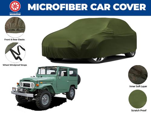 Toyota Land Cruiser FJ40 1960-1984 | Water Repellent and Anti Scratch Microfiber Car Top Cover Toyota Land Cruiser FJ40 1960-1984 | Water Repellent and Anti Scratch Microfiber Car Top Cover