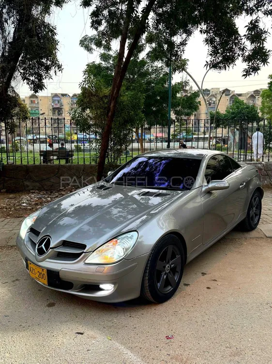 Mercedes Benz SLK Class 2007 for Sale in Karachi Mercedes Benz SLK Class 2007 for Sale in Karachi Image-1