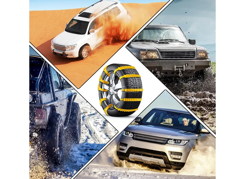 10 PCS Adjustable Anti-Slip Tire Zip Ties for Snow Chains 10 PCS Adjustable Anti-Slip Tire Zip Ties for Snow Chains Image-2