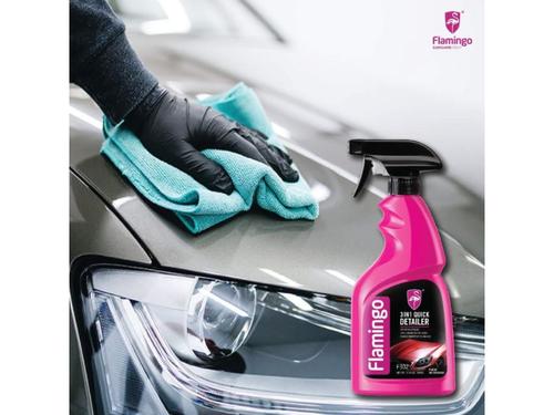 Flamingo 3-in-1 Quick Detailer – Clean, Shine & Protect (500ml) Flamingo 3-in-1 Quick Detailer – Clean, Shine & Protect (500ml)