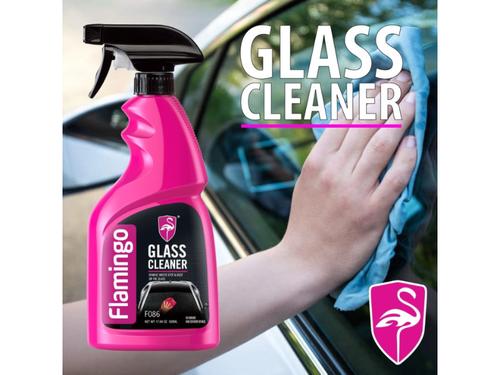 Flamingo Glass Cleaner – Car & Household Glass Cleaning Spray (500ml) Flamingo Glass Cleaner – Car & Household Glass Cleaning Spray (500ml)