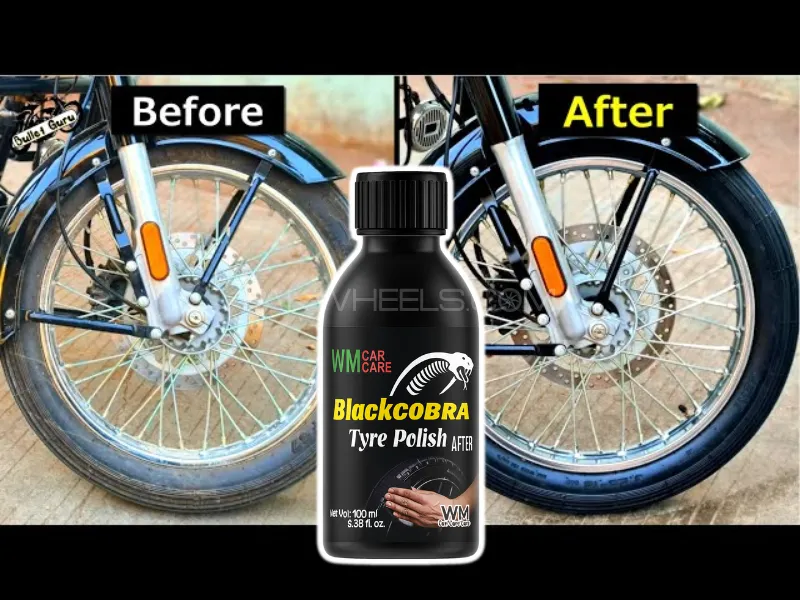 Black Cobra Bike Tyre Polish – High Gloss Finish & Long-Lasting Protection Image-1