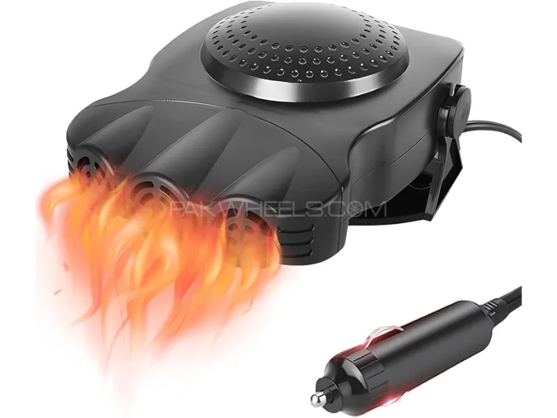 ZVY 2-in-1 Car Heater & Defroster – 12V 200W Fast Heating Aerothermal Fan for Car Interior Image-1