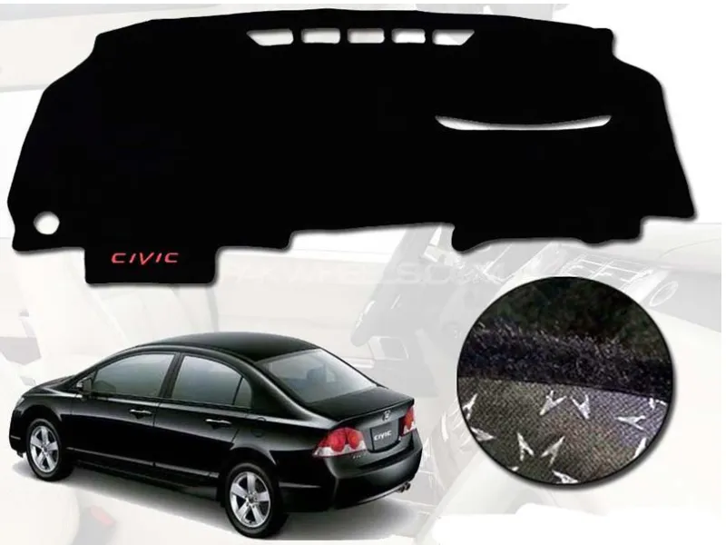 Honda Civic 2006 2012 Car Dashboard Cover  Non-Slip  Geniune Original Quality And Size LongLast Image-1