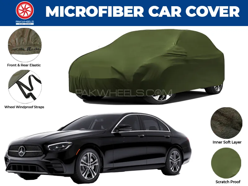 Mercedes E180 2016-2025 | Water Repellent and Anti Scratch Microfiber Car Top Cover Image-1