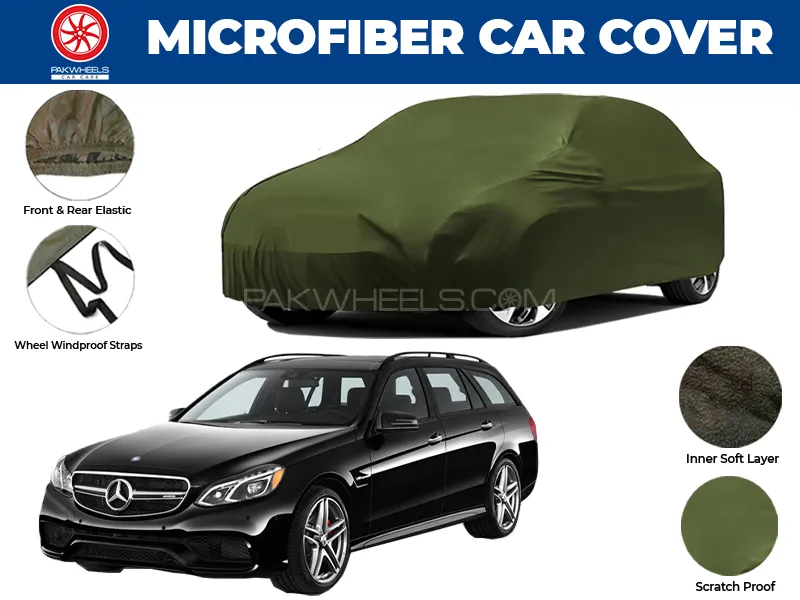 Mercedes E250 2009-2025 | Water Repellent and Anti Scratch Microfiber Car Top Cover Image-1