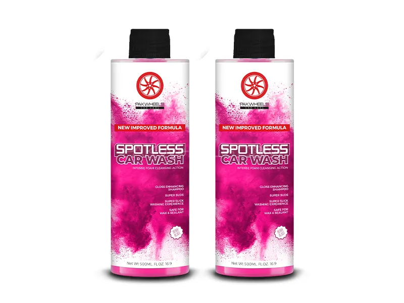 PakWheels Spotless Car Wash Shampoo (Pink) - Pack Of 2 Image-1