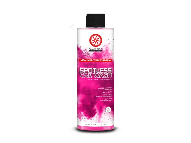 PakWheels Spotless Car Wash Shampoo (Pink) - 500ml Image-1