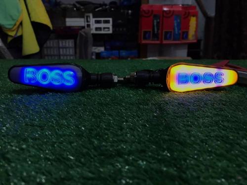 Boss Style Dual Color LED Lights – Blue DRL & Yellow Signals Boss Style Dual Color LED Lights – Blue DRL & Yellow Signals