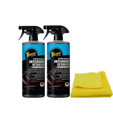 Track Car Care-Pack of 2 Dashboard and Interior Detailer 500ml With Free Microfiber Towel Track Car Care-Pack of 2 Dashboard and Interior Detailer 500ml With Free Microfiber Towel