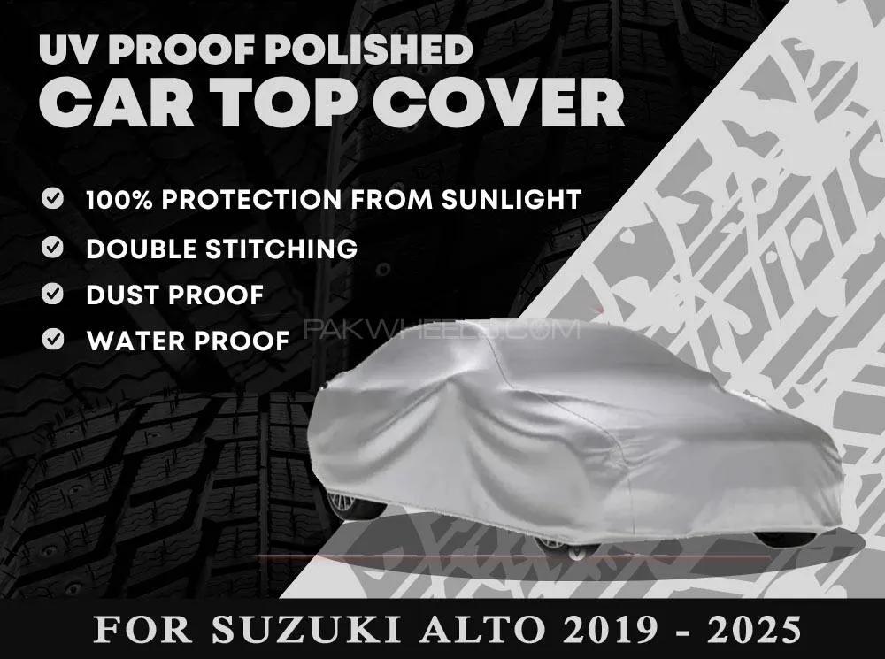 Suzuki Alto 2019 - 2025 Top Cover | UV Protection Coated | Water Proof | Dust Proof Image-1