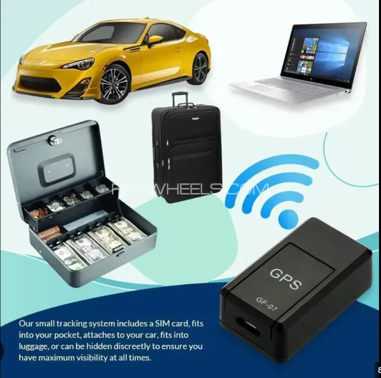 GF-07 Mini GPS Tracker | Real-Time Vehicle & Bike Tracking | Hidden Security Device Image-1