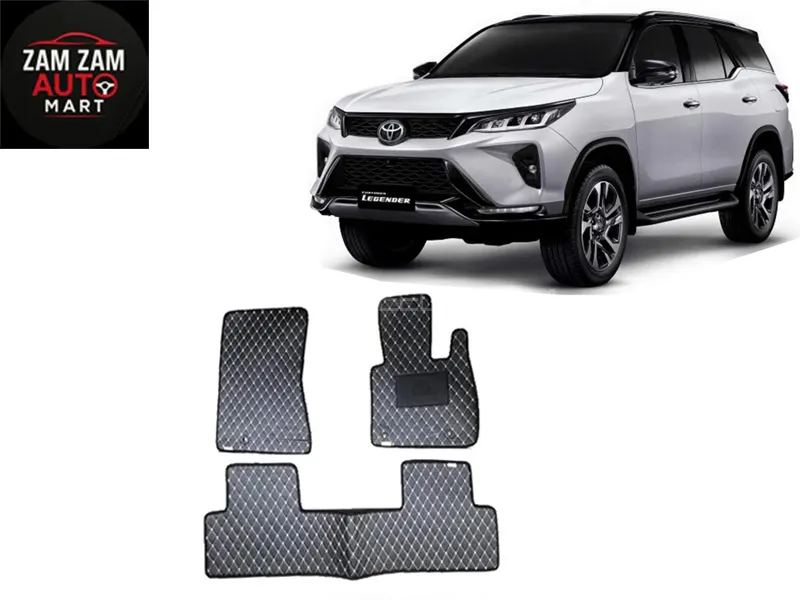 Toyota Fortuner 7D Floor Mat 4PCS - Model 2017-2025 Image-1