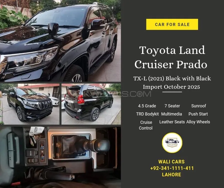 Toyota Prado 2021 for Sale in Lahore Image-1