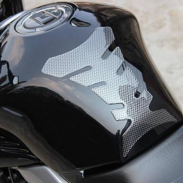 Carbon Fiber Tank Pad Tank Protector for Motorcycle – Universal Fit, Fish Bone Design Carbon Fiber Tank Pad Tank Protector for Motorcycle – Universal Fit, Fish Bone Design