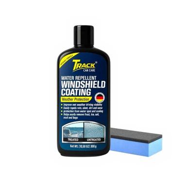Track Water-Repellent Windshield Glass Coating  300g | All-Weather Protection & Anti-Fog Formula  Track Water-Repellent Windshield Glass Coating  300g | All-Weather Protection & Anti-Fog Formula