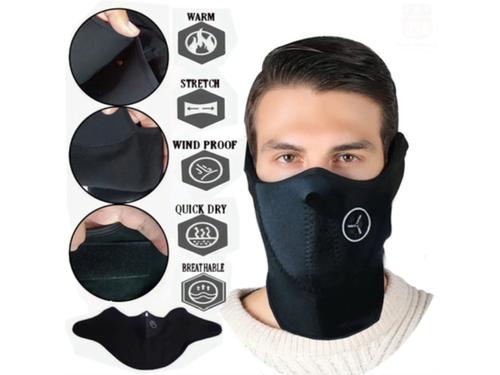 Winter Half Face Mask for Motorcycle Riders | Windproof Biker Face Mask Winter Half Face Mask for Motorcycle Riders | Windproof Biker Face Mask