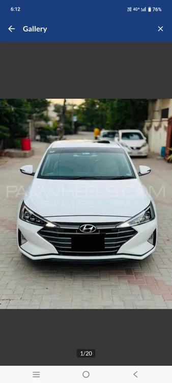 Hyundai Elantra 2021 for Sale in Faisalabad Image-1
