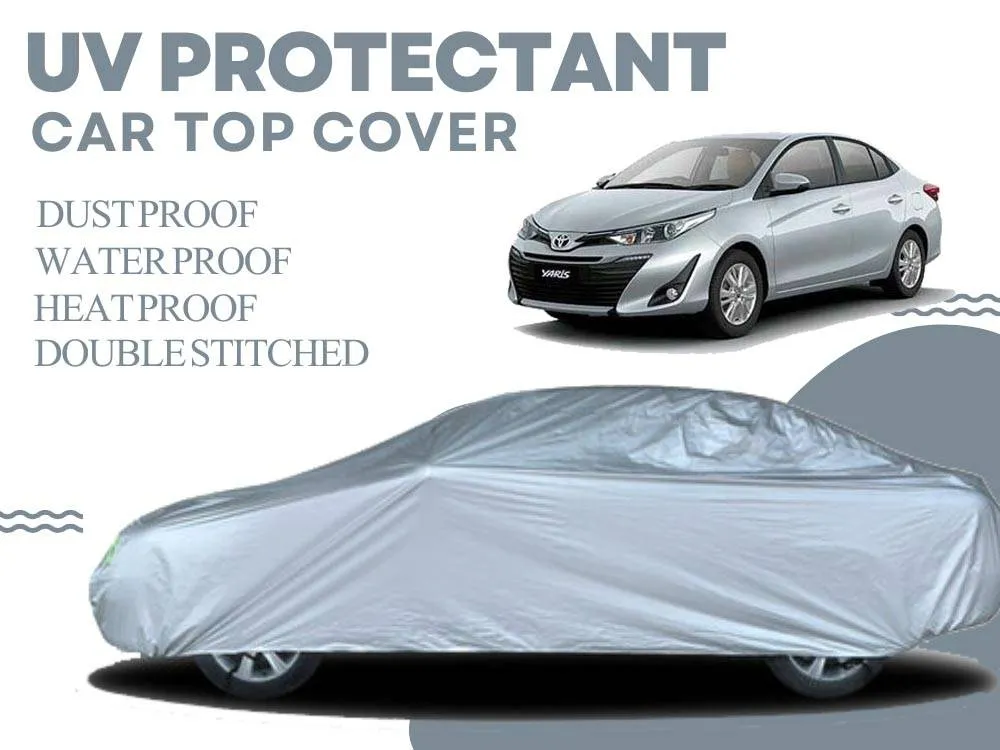 Toyota Yaris Top Cover | UV Protection Coated | Water Proof | Dust Proof Image-1