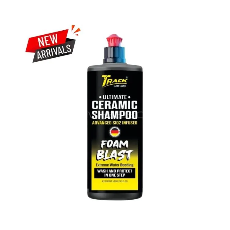 Track Ceramic Shampoo Advanced Sio2 Infused Foam Blast 500ml-Super Hydrophobic, Ultra Gloss Shine Track Ceramic Shampoo Advanced Sio2 Infused Foam Blast 500ml-Super Hydrophobic, Ultra Gloss Shine Image-1