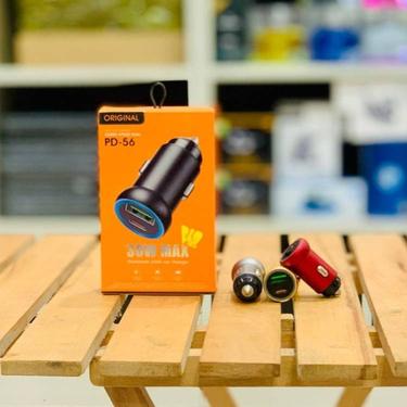 38W 2-Port PD QC3.0 Fast USB-C Car Phone Charger Adapter In Car 38W 2-Port PD QC3.0 Fast USB-C Car Phone Charger Adapter In Car