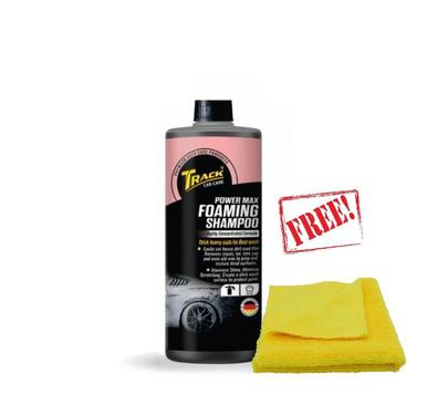 Track Car Care-Thick Foaming Shampoo 500ml  With Free Microfiber Towel Track Car Care-Thick Foaming Shampoo 500ml  With Free Microfiber Towel