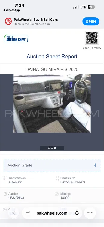 Daihatsu Mira 2020 for Sale in Islamabad Daihatsu Mira 2020 for Sale in Islamabad Image-7