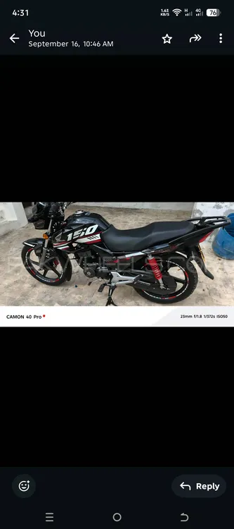 ہونڈا CB 150F 2025 for Sale ہونڈا CB 150F 2025 for Sale Image-8