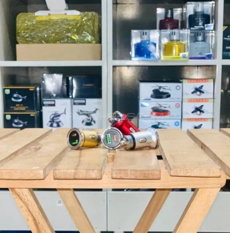 Metal Body 40W 2-Port PD QC3.0 Fast USB-C Car Phone Charger Metal Body 40W 2-Port PD QC3.0 Fast USB-C Car Phone Charger Image-2