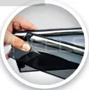 Toyota Corolla 2009 - 2013 Sun Visor With Chrome Strips | Air Press | Anti-Heat Cracking Sun Visors  Toyota Corolla 2009 - 2013 Sun Visor With Chrome Strips | Air Press | Anti-Heat Cracking Sun Visors  Image-2