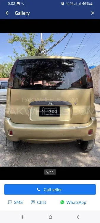Hyundai Santro 2001 for Sale in Peshawar Hyundai Santro 2001 for Sale in Peshawar Image-3