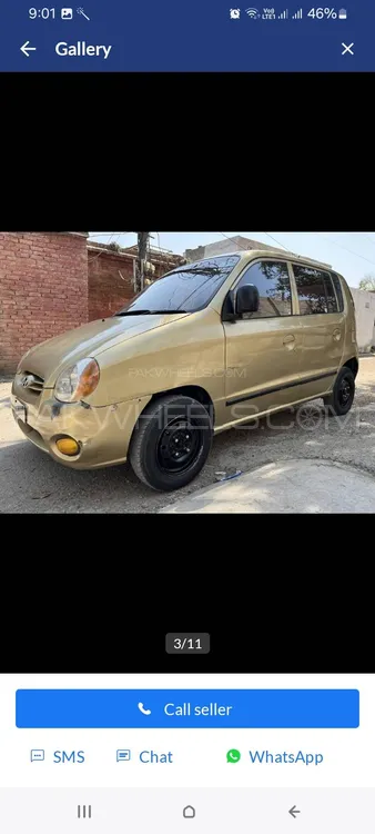 Hyundai Santro 2001 for Sale in Peshawar Hyundai Santro 2001 for Sale in Peshawar Image-4