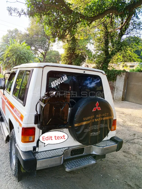 Mitsubishi Pajero 1991 for Sale in Lahore Mitsubishi Pajero 1991 for Sale in Lahore Image-11